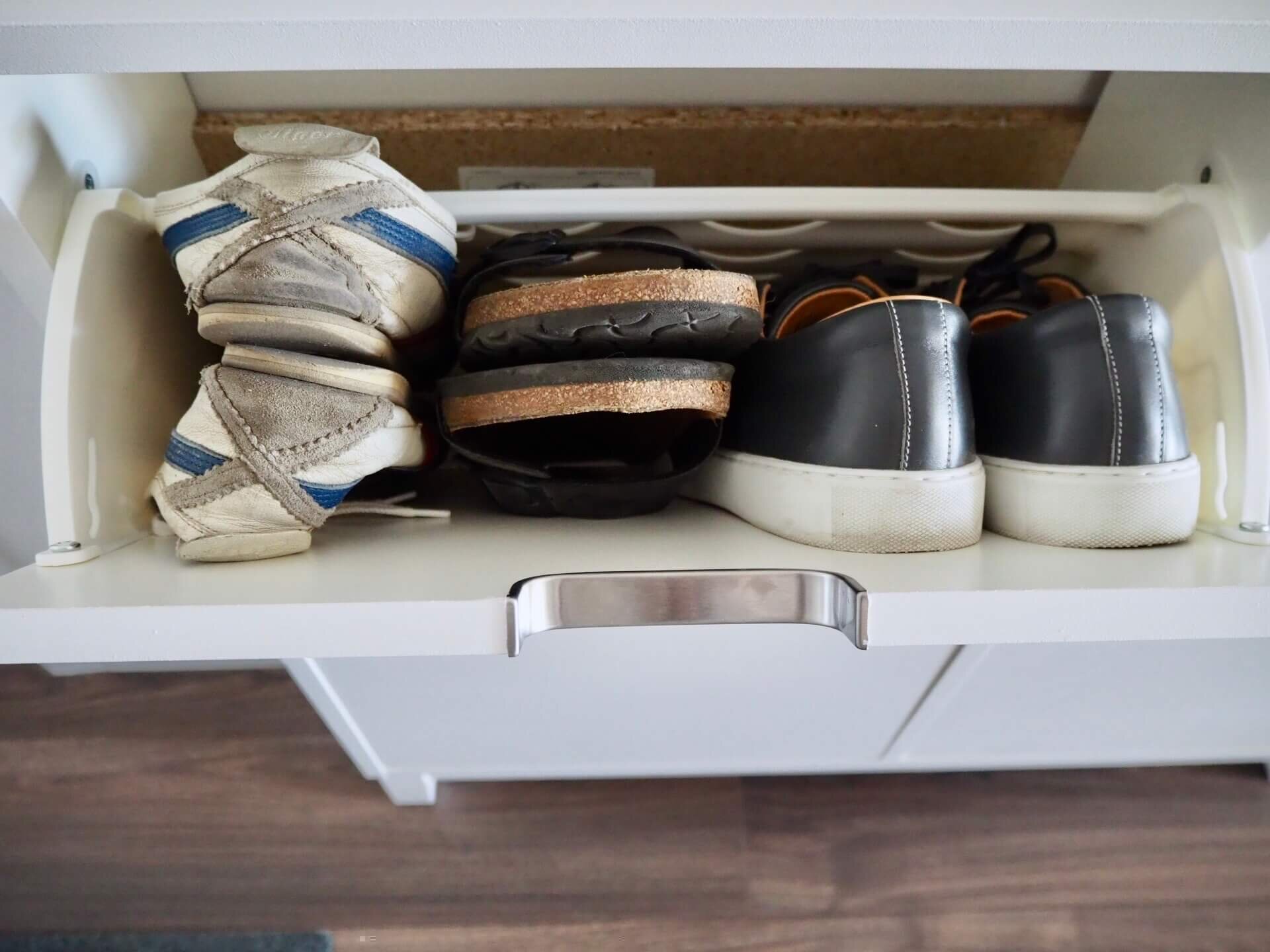 IKEA ステル 靴箱 シューズラック 玄関がすっきりかたづく靴収納の